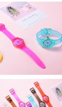 Load image into Gallery viewer, Fashion Casual Environmental Friendly Silicone Childrens Quartz Fashion Watches Retro Classic Analog Time Teacher Young Girls Teen Wrist Watch With Colorful Silicone Band For Valentine’s Day

