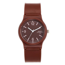 Load image into Gallery viewer, Fashion Casual Environmental Friendly Silicone Childrens Quartz Fashion Watches Retro Classic Analog Time Teacher Young Girls Teen Wrist Watch With Colorful Silicone Band For Valentine’s Day
