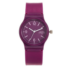 Load image into Gallery viewer, Fashion Casual Environmental Friendly Silicone Childrens Quartz Fashion Watches Retro Classic Analog Time Teacher Young Girls Teen Wrist Watch With Colorful Silicone Band For Valentine’s Day
