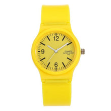Load image into Gallery viewer, Fashion Casual Environmental Friendly Silicone Childrens Quartz Fashion Watches Retro Classic Analog Time Teacher Young Girls Teen Wrist Watch With Colorful Silicone Band For Valentine’s Day
