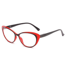 Load image into Gallery viewer, Fashion  Cat Eye Reading Glasses Women Lightweight  Eyeglasses Frame Protection Eyewear Computer Goggles And Non Prescription Frame Ladies Eyewear Women Eyeglasses Hyperopia Presbyopia Eyewear 1.0 1.5 2.0 2.5 3.0 3.5 4.0

