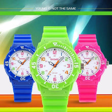 Load image into Gallery viewer, Fashion Children Watches 50M Waterproof Kids Quartz Wristwatches Clock For Boys Girls Analog Watch Waterproof Learning Time Wrist Watch Easy To Read Time Wrist Watches For Kids
