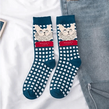 Load image into Gallery viewer, Fashion Colorful Print Socks Women Mushroom Spring Woman Socks Cotton Socks For Women Cotton Men's and Women's Printed Funky Socks - Unisex Mid Crew Length Breathable Pure Cotton Super Soft Quirky Prints Socks
