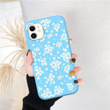 Load image into Gallery viewer, Fashion Flower Phone Case For Iphone 7 8 Plus  Iphone Xr X Xs Silicone Ultra Thin Shockproof Mobile Phone Case With Fashion Pattern Cover Stylish Beautiful Flower Pattern Colored iphone Case

