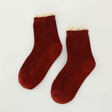 Load image into Gallery viewer, Fashion Lace Ruffled Soft Cotton Female Sock Spring And Summer Cute Socks Sweet Princess Girls Comfortable Breathable Cute Socks For Women
