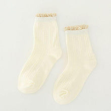 Load image into Gallery viewer, Fashion Lace Ruffled Soft Cotton Female Sock Spring And Summer Cute Socks Sweet Princess Girls Comfortable Breathable Cute Socks For Women
