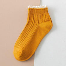 Load image into Gallery viewer, Fashion Lace Ruffled Soft Cotton Female Sock Spring And Summer Cute Socks Sweet Princess Girls Comfortable Breathable Cute Socks For Women
