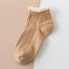 Load image into Gallery viewer, Fashion Lace Ruffled Soft Cotton Female Sock Spring And Summer Cute Socks Sweet Princess Girls Comfortable Breathable Cute Socks For Women
