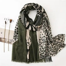 Load image into Gallery viewer, Fashion Leopard Scarf Women High Quality Autumn Winter Wrap Stylish Casual Wear Scarfs For Women Elegant Women's Scarf Fashion Scarf
