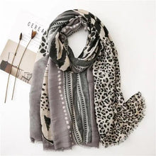 Load image into Gallery viewer, Fashion Leopard Scarf Women High Quality Autumn Winter Wrap Stylish Casual Wear Scarfs For Women Elegant Women's Scarf Fashion Scarf
