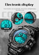 Load image into Gallery viewer, Fashion Luminous Children Watches For Boys Waterproof Electronic Silicone Strap Watch Fashion Sport Led Digital Wrist Watch Kids Sports Watch Waterproof Boys Multi-Function Digital Wristwatch
