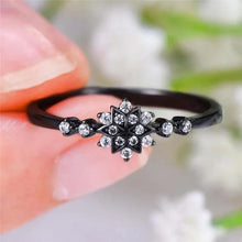 Load image into Gallery viewer, Fashion Luxury 925 Sterling Silver Snowflake Ring  - 2021 Trending Fashion Jewelry for women Wedding Band Ring Promise Love Engagement Rings
