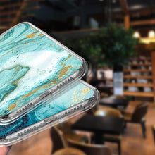 Load image into Gallery viewer, Fashion Marble Pattern Phone Case For iPhone 13 12 11 Pro Max 7 8 6 6S Plus X XR XS Max 12Mini 5 5S SE Cute Soft TPU Cover Full Body Protection with Raised Bezel
