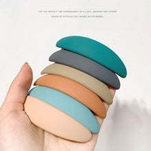 Load image into Gallery viewer, Fashion Matte Geometric Hair Clip Elegant Women Barrettes Hairpins Ponytail Holder Hairgrips Headwear Gorgeous Hair Accessories For Women
