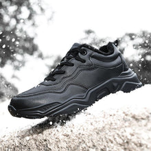 Load image into Gallery viewer, Fashion Men's Sneakers Winter Plush Casual Shoes Trainers Lightweight Vulcanize Walking Sneakers Warm Anti-Slip Soft Sole Warm Fur Lined Winter Comfortable Sneakers
