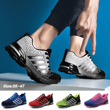 Load image into Gallery viewer, Fashion Men Women Sneakers Breathable Running Elegant Soft Sneakers Comfortable Athletic Running Sneakers Fashion Sport Walking Jogging Couple Casual Design
