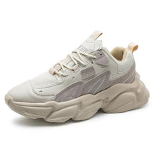 Load image into Gallery viewer, Fashion Mens Sneakers White Trend Casual Comfortable Black Mens Chunky Sneaker Design Summer White Outdoor Running Tennis Sneakers Sport Fashion Comfortable Casual Mens Sneakers
