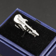 Load image into Gallery viewer, Fashion Metal Men Tie Clip Golden Musical Instrument Shape Simple Bar Clasp  Luxury Fashion Necktie Tie Clips Bar Variety Pattern Mens Suit Wedding Gift Unique Tie Clip
