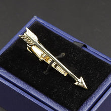 Load image into Gallery viewer, Fashion Metal Men Tie Clip Golden Musical Instrument Shape Simple Bar Clasp  Luxury Fashion Necktie Tie Clips Bar Variety Pattern Mens Suit Wedding Gift Unique Tie Clip
