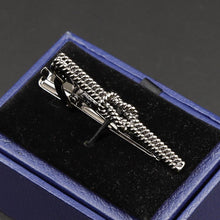 Load image into Gallery viewer, Fashion Metal Men Tie Clip Golden Musical Instrument Shape Simple Bar Clasp  Luxury Fashion Necktie Tie Clips Bar Variety Pattern Mens Suit Wedding Gift Unique Tie Clip
