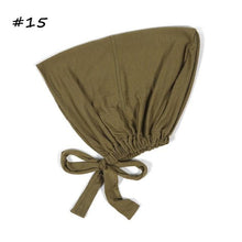 Load image into Gallery viewer, Fashion Modal Under Scarf  Hijab Turban Cap Cotton With Band Adjustable Inner Hijab cap Muslim Turban Hijab Cap For Women
