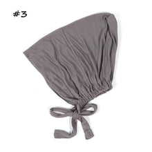 Load image into Gallery viewer, Fashion Modal Under Scarf  Hijab Turban Cap Cotton With Band Adjustable Inner Hijab cap Muslim Turban Hijab Cap For Women
