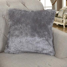 Load image into Gallery viewer, Fashion Plush Cushion Cover Shaggy Faux Fur Decorative Pillow Fur Pillows Fluffy Throw Pillows Cover Faux Fur Pillow Case Luxury Soft Cushion Cover Cushion Covers Home Living Room Seat Car Pink Pillowcase
