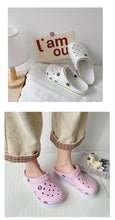 Load image into Gallery viewer, Fashion Sandal Clogs Women Slippers Soft Bottom Beach Sandals Women Clog Sandals Breathable Ankle-Wrap EVA Clogs Slippers For Women Fashion Comfortable Slip On Slides Shoes
