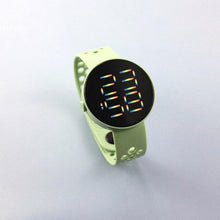 Load image into Gallery viewer, Fashion Silicone Watch Children Electronic Sport LED Touch Digital Screen Wrist Watch Boys Girls Ultra-Thin Digital Sports Watch Stainless Steel Fashion Wrist Watch For Men Women
