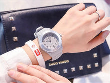 Load image into Gallery viewer, Fashion Silicone Women Watches Simple Sport Quartz Wristwatches Fresh Children Clock Casual Quartz Wristwatch Silicone Band Watch For Women Girls Student Watches
