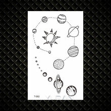 Load image into Gallery viewer, Fashion Small Sexy Black Temporary Waterproof Tattoo Cute Star Heart Tattoos Sticker Body Finger Tattoo For Kids Womens
