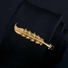 Load image into Gallery viewer, Fashion Tie Clips Men's Metal Necktie Bar Tie Bar Clip Men's Daily Tie Clip Accessories Unique Modern Stainless Steel Fashion Business Tie Bar Formal Shirt Wedding Ceremony Gold Tie Clip Men's Party Gifts
