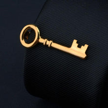 Load image into Gallery viewer, Fashion Tie Clips Men's Metal Necktie Bar Tie Bar Clip Men's Daily Tie Clip Accessories Unique Modern Stainless Steel Fashion Business Tie Bar Formal Shirt Wedding Ceremony Gold Tie Clip Men's Party Gifts
