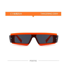 Load image into Gallery viewer, Fashion Trendy Chunky Frame 90s Rectangle Popular &amp; Unique Square Small Sunglasses For Women &amp; Men Rectangle Personalized Sun Glasses Design Outdoor Decent Shades Eyewear
