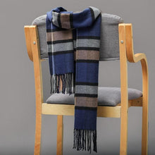 Load image into Gallery viewer, Fashion Winter Casual Classic Soft Plaid Popular Couple Lightweight Tartan Muffler Warm Scarf Cashmere Scarves Shawls Wraps Lightweight Women Warm Lattice Scarves Cashmere Hijab For Women

