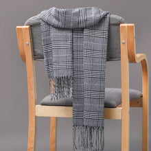 Load image into Gallery viewer, Fashion Winter Casual Classic Soft Plaid Popular Couple Lightweight Tartan Muffler Warm Scarf Cashmere Scarves Shawls Wraps Lightweight Women Warm Lattice Scarves Cashmere Hijab For Women
