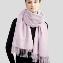 Load image into Gallery viewer, Fashion Winter Soft Wool Scarf Thickening Cashmere Lightweight Scarves Elegant Scarves Cashmere Escharpe Scarfs Lightweight Shawls Hijabs Shawls Scarves Warm Warps For Women
