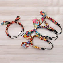 Load image into Gallery viewer, Fashion Women Chiffon Floral Bowknot Braid Headbands Ladies Girl Rabbit Ears Hairband Elastic Banana Leaf Beach Gorgeous Hair Accessories For Women
