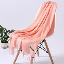 Load image into Gallery viewer, Fashion Women Scarf Winter Long Lady Shawls For Women For Winter Scarves Wraps Fashion Winter Women's Scarf Touch Shawl Wrapped Soft Warm Scarf

