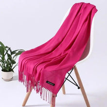 Load image into Gallery viewer, Fashion Women Scarf Winter Long Lady Shawls For Women For Winter Scarves Wraps Fashion Winter Women's Scarf Touch Shawl Wrapped Soft Warm Scarf
