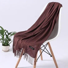 Load image into Gallery viewer, Fashion Women Scarf Winter Long Lady Shawls For Women For Winter Scarves Wraps Fashion Winter Women's Scarf Touch Shawl Wrapped Soft Warm Scarf
