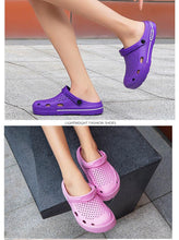 Load image into Gallery viewer, Fashion Womens Mens Garden Shoes Sandal Summer Hole Rubber Clogs Slippers High Quality Garden Sandals Women's Arch Support Clogs Garden Shoes Slip-on Outdoor Beach Slippers
