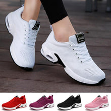 Load image into Gallery viewer, Fashion Womens Sneakers Air Cushion Soft Bottom Running Shoes Outdoor Mesh Breathable Tennis Shoes Comfortable Women Casual Shoes Trainers Running Shoes

