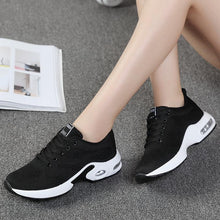 Load image into Gallery viewer, Fashion Womens Sneakers Air Cushion Soft Bottom Running Shoes Outdoor Mesh Breathable Tennis Shoes Comfortable Women Casual Shoes Trainers Running Shoes
