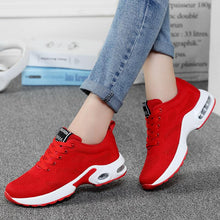 Load image into Gallery viewer, Fashion Womens Sneakers Air Cushion Soft Bottom Running Shoes Outdoor Mesh Breathable Tennis Shoes Comfortable Women Casual Shoes Trainers Running Shoes
