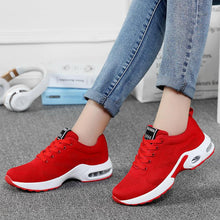 Load image into Gallery viewer, Fashion Womens Sneakers Air Cushion Soft Bottom Running Shoes Outdoor Mesh Breathable Tennis Shoes Comfortable Women Casual Shoes Trainers Running Shoes
