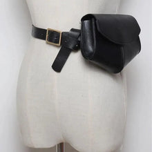 Load image into Gallery viewer, Fashionable Design Mini Adjustable Belt Waist Fanny Bag Ladies Cute Bag Women's Style Leather Pouch
