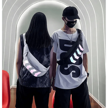 Load image into Gallery viewer, Fashionable Flash Reflective Chest Bag Iridescent Belt  Bum Bag For Travel Festival Sports Unisex Waist Bags
