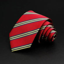 Load image into Gallery viewer, Fashionable Men Office Elegant Necktie Daily Wear Wedding Necktie Party Men Striped Formal Design Neckties Classic Plaid Necktie Stripe Ties Pattern Business Formal Tie
