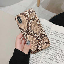 Load image into Gallery viewer, Fashionable Pattern Wild Cute Case for Women Thin Design Durable Protective Case Texture PU Leather Cover On iPhone 11 12 13 14 Pro Max Plus 6 6s Plus 7 8 Plus X XR XS Max Phone Soft Case
